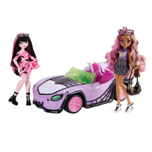 Monster High 🦇 🧛♀️Draculaura with Skulltimate Secrets closet - Picture 11 of 16